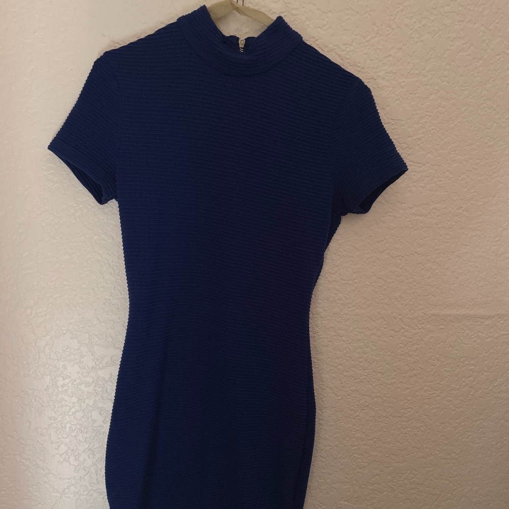 Royal Blue mini dress